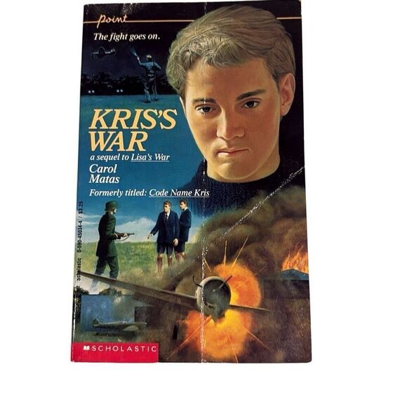 Kris's War by Carol Matas Vintage 1992 Paperback Book Good Condition - Picture 1 of 6